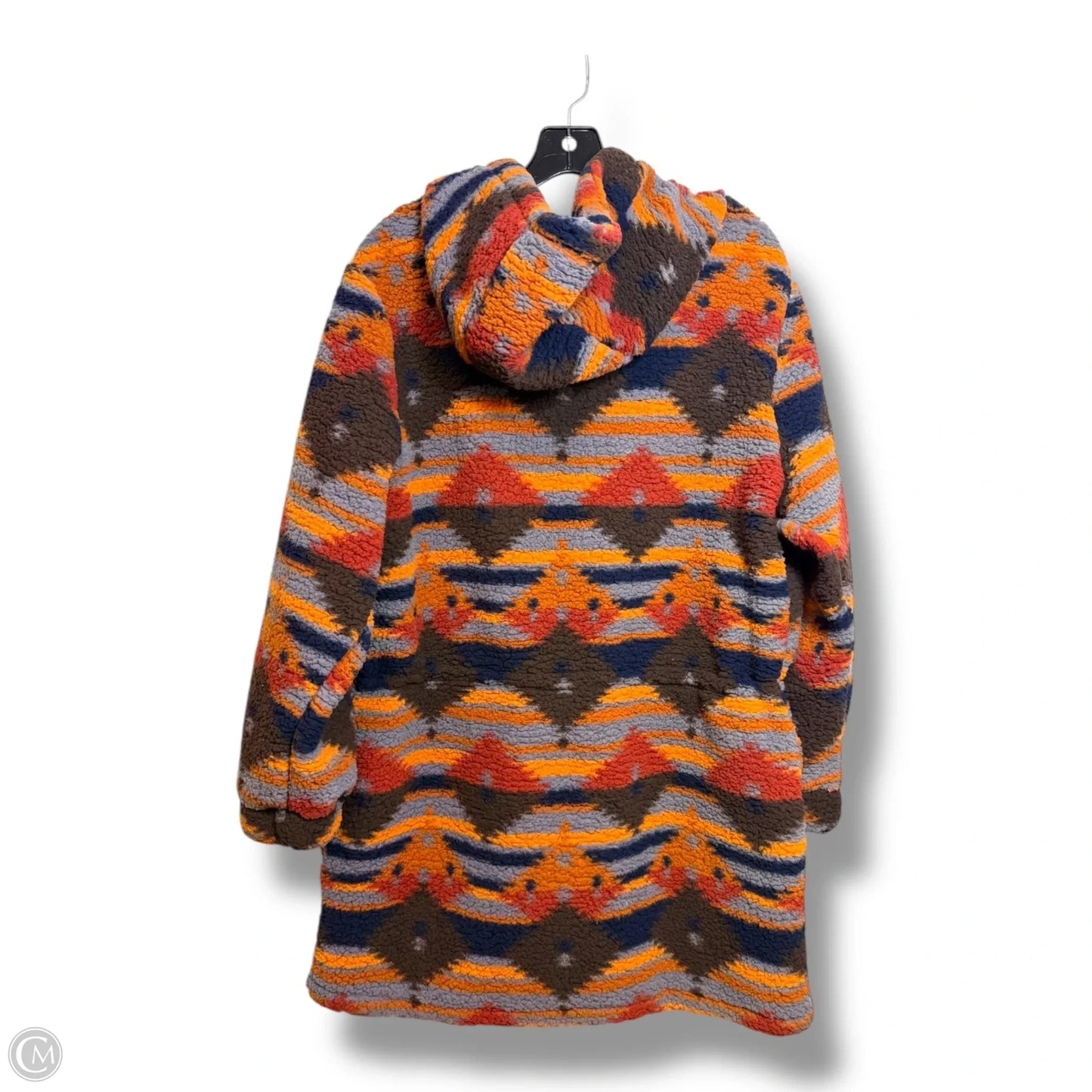 Jacket Fleece By Clothes Mentor In Multi-colored, Size: 1x