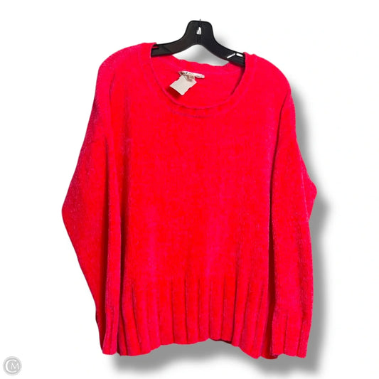 Sweater By Seven 7 In Multi-colored, Size: L