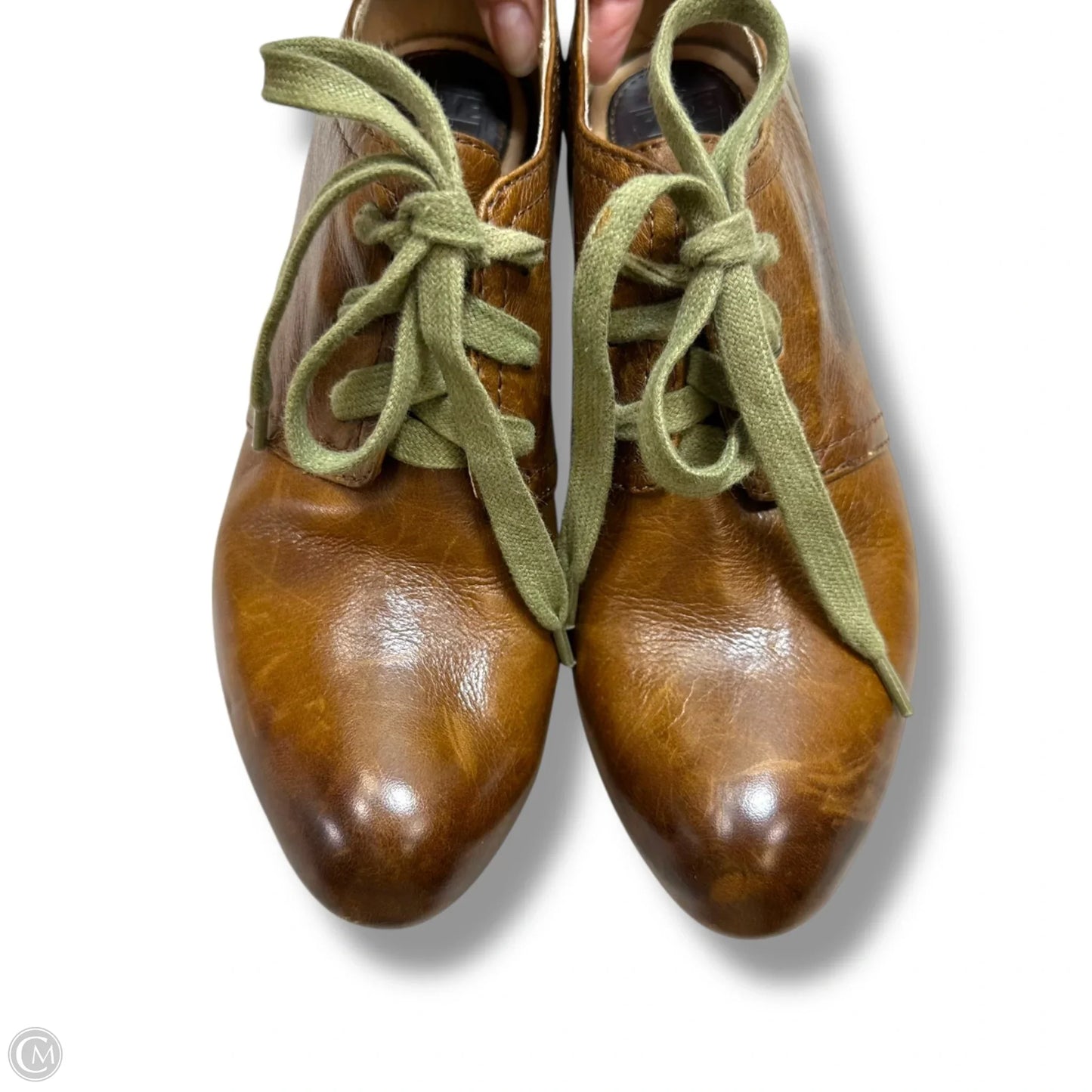 Shoes Designer By Frye In Brown, Size: 8.5