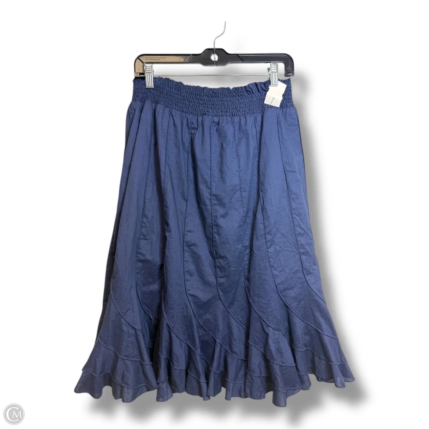 Skirt Midi By Grace Elements In Navy, Size: Xl