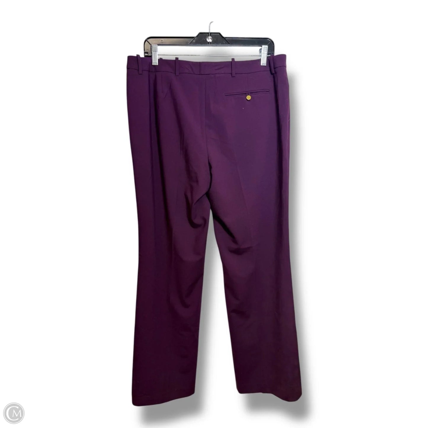 Pants Dress By Calvin Klein In Purple, Size: 12