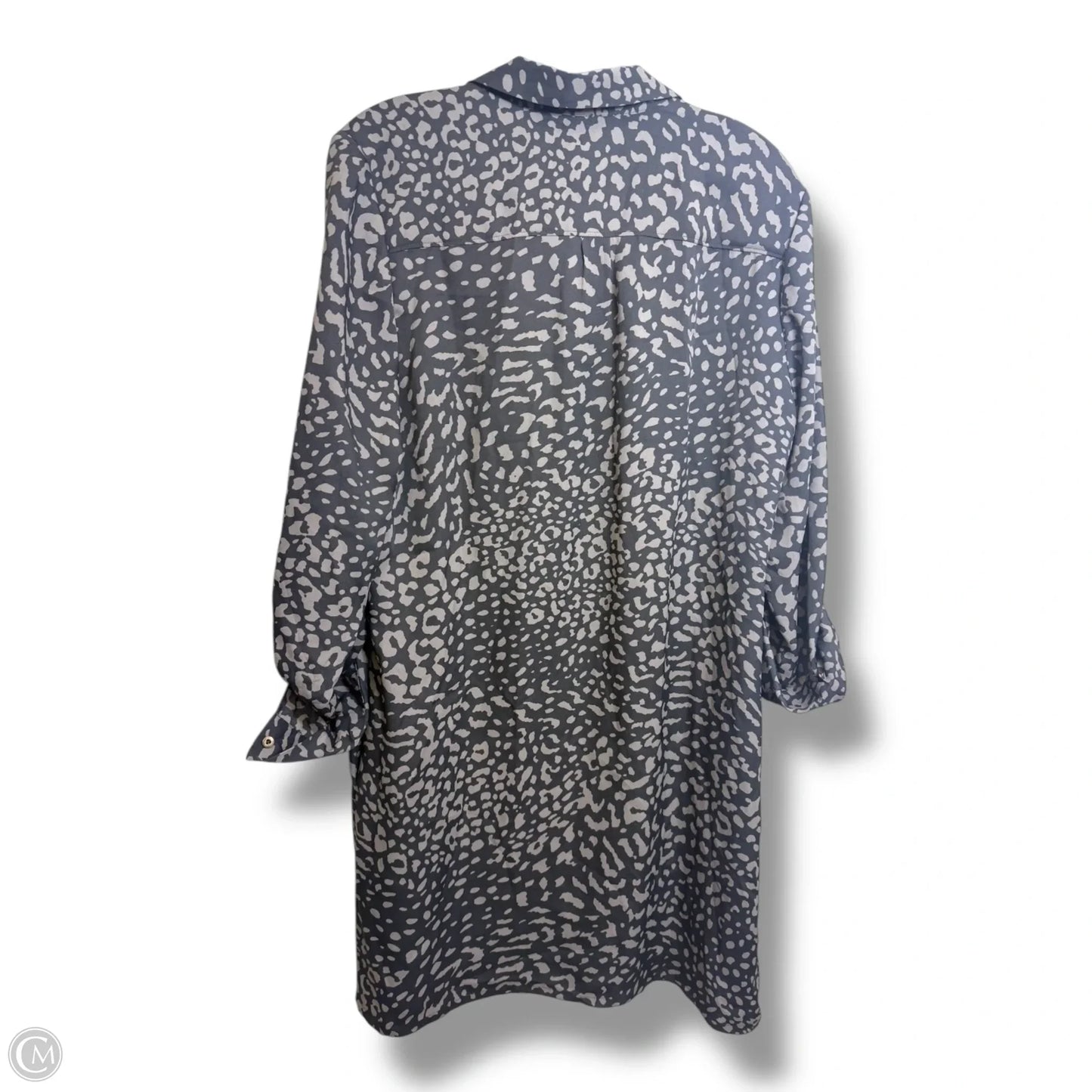 Dress Casual Midi By Loft In Animal Print, Size: M