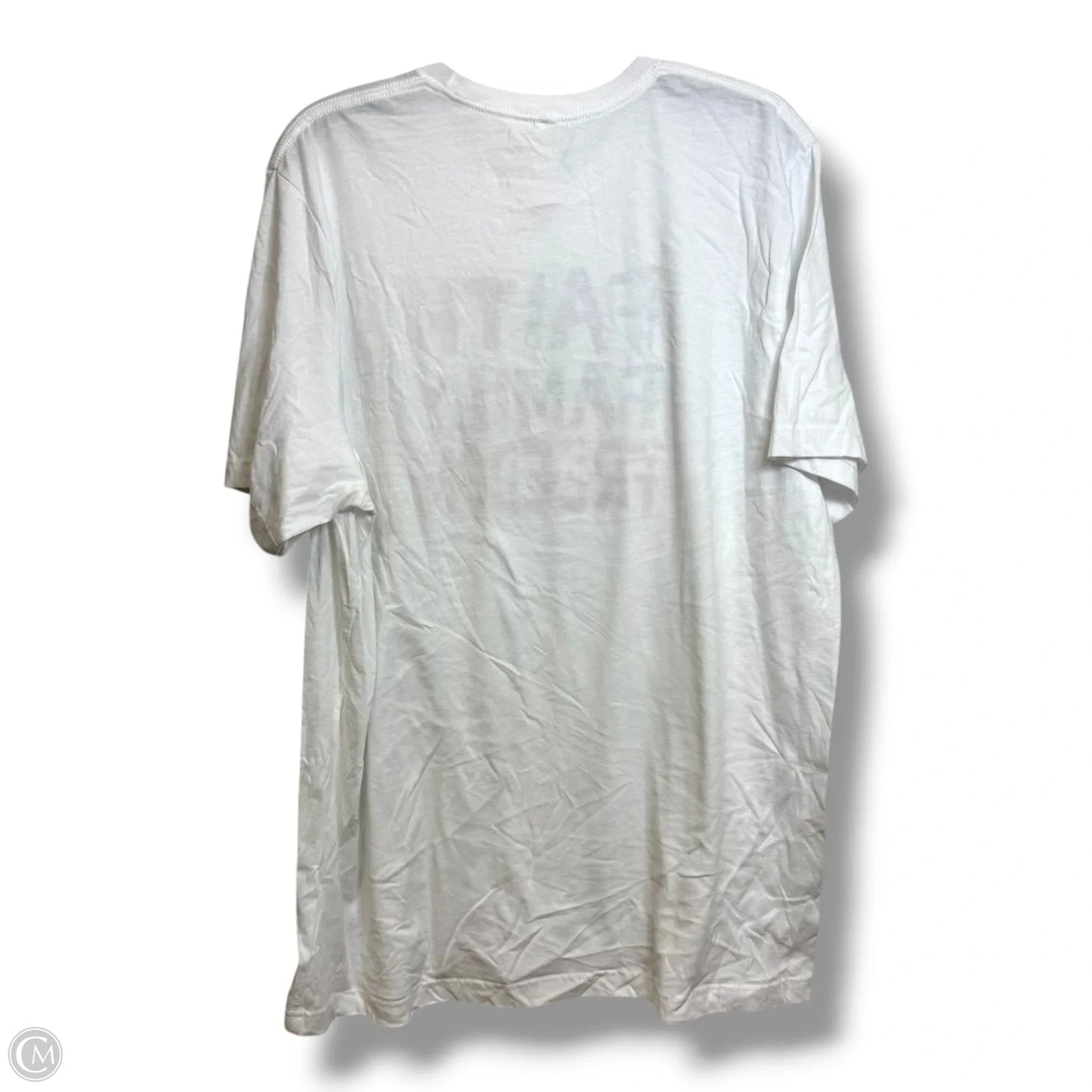 Top Short Sleeve By Canvas In White, Size: 2x