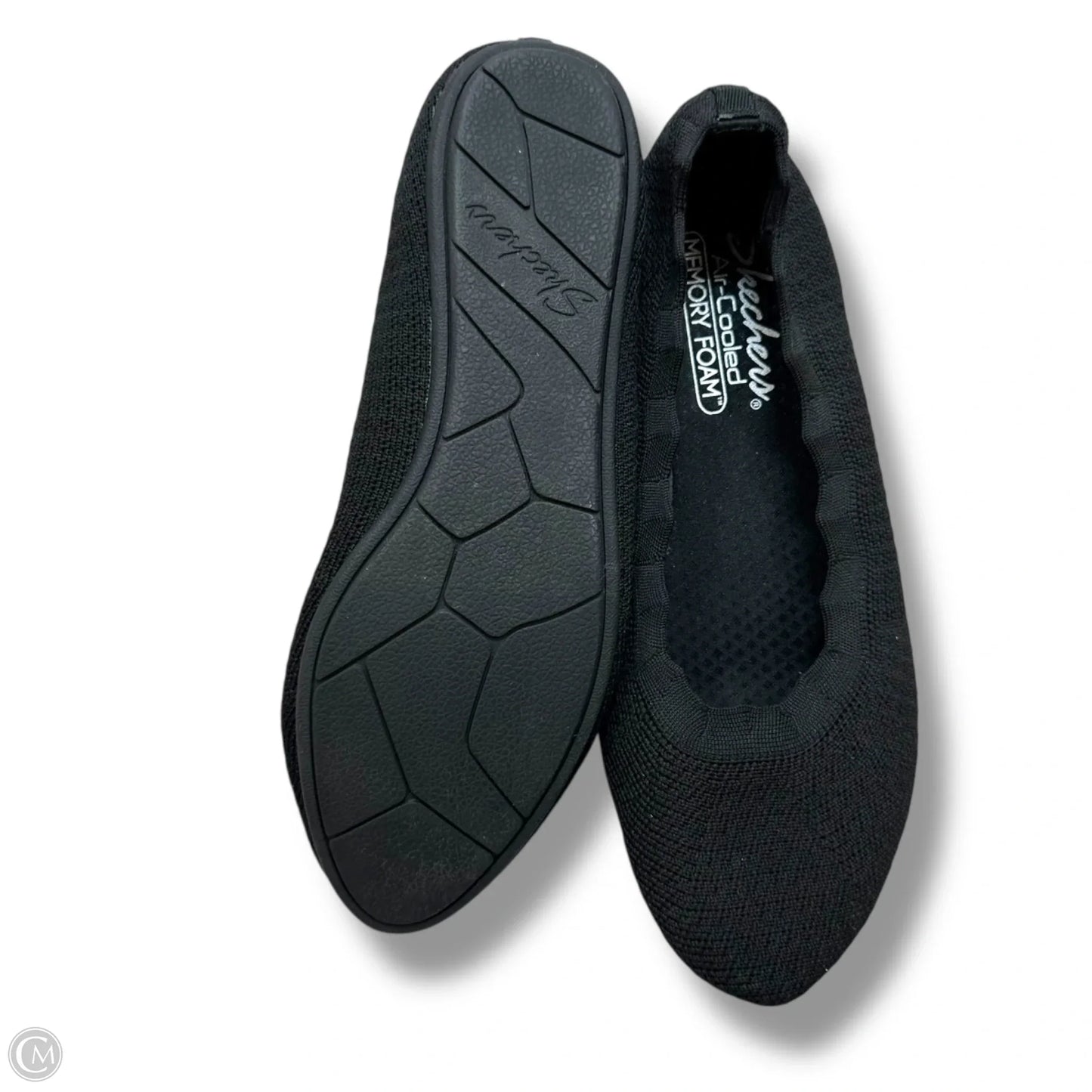 Shoes Flats By Skechers In Black, Size: 8