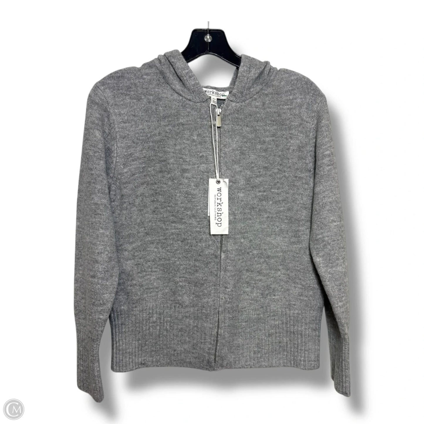 Cardigan By Workshop In Grey, Size: M