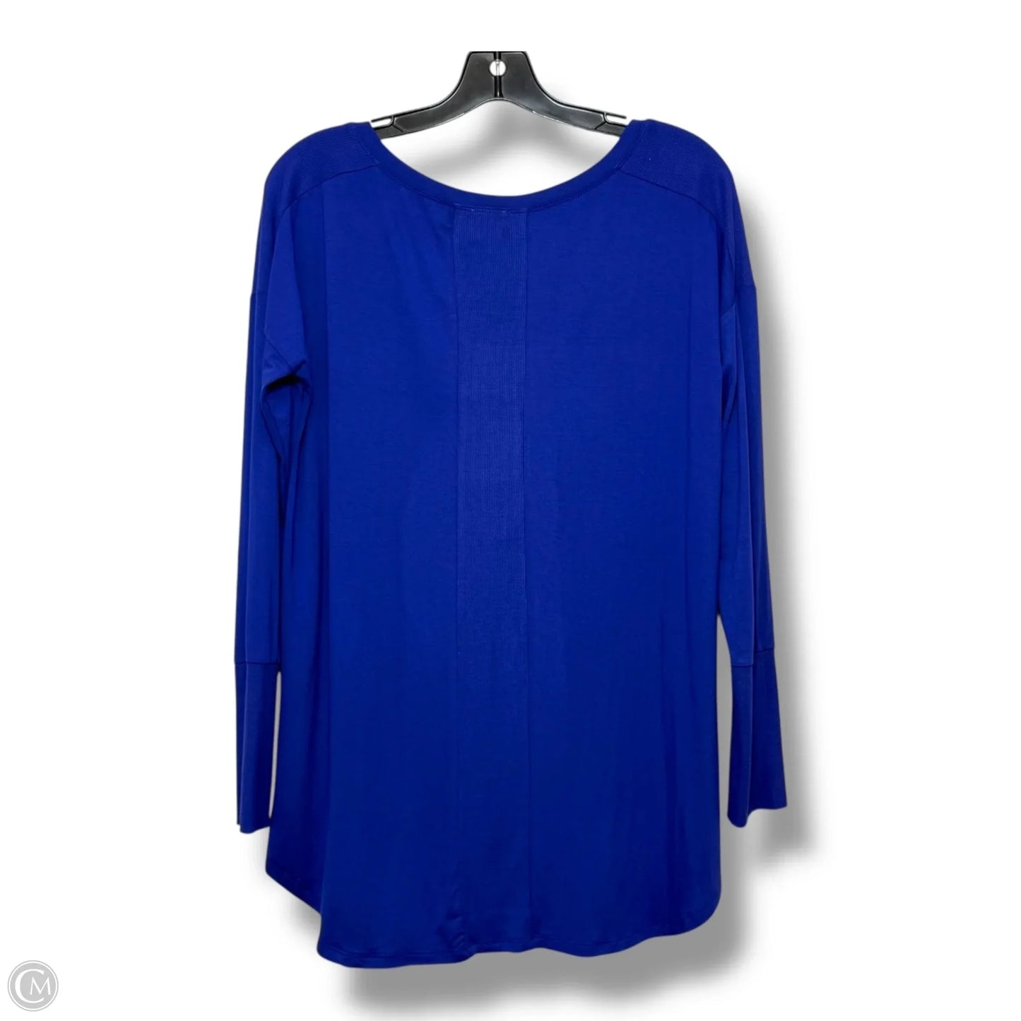 Athletic Top Long Sleeve Crewneck By Peyton Jensen In Purple, Size: M