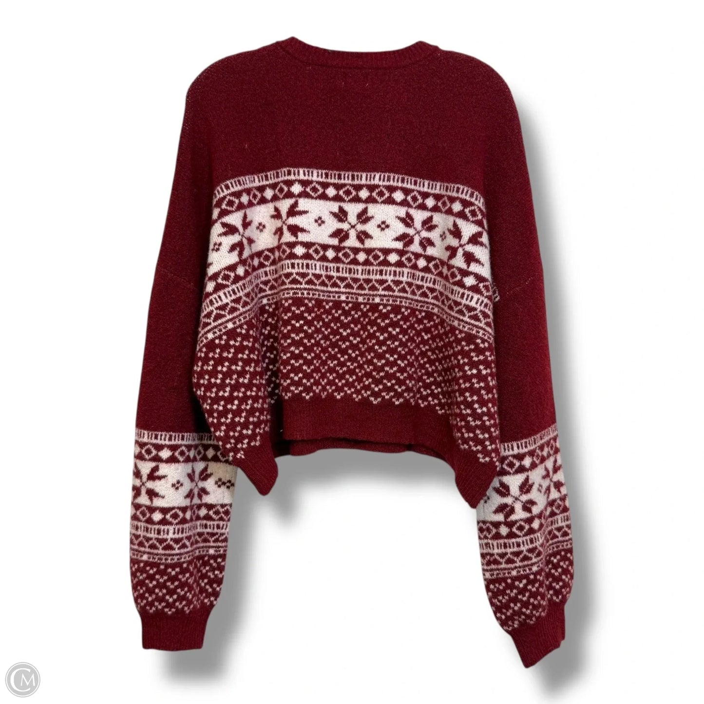 Sweater By La Hearts In Red & White, Size: Xxl
