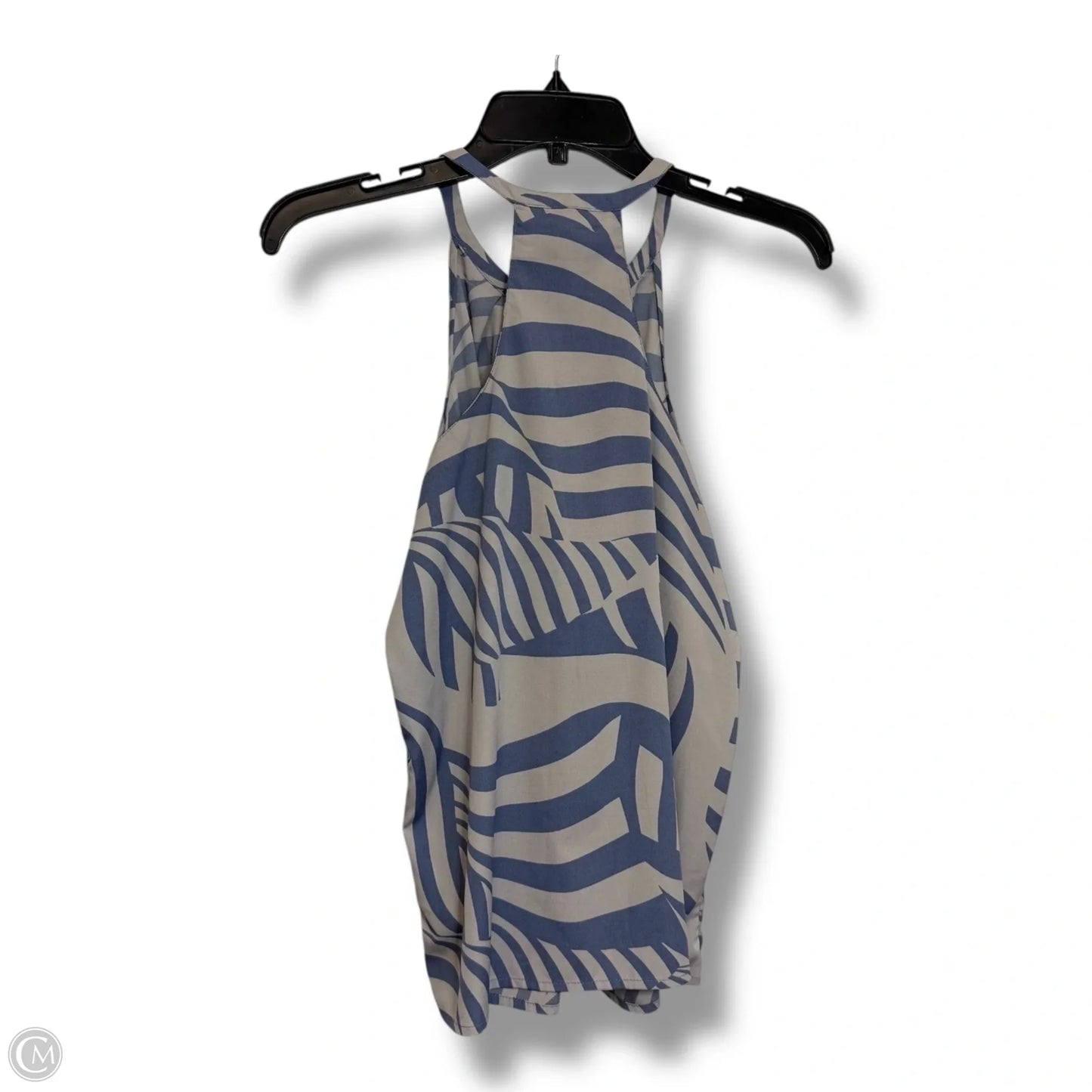 Top Sleeveless Basic By Banana Republic In Blue, Size: M