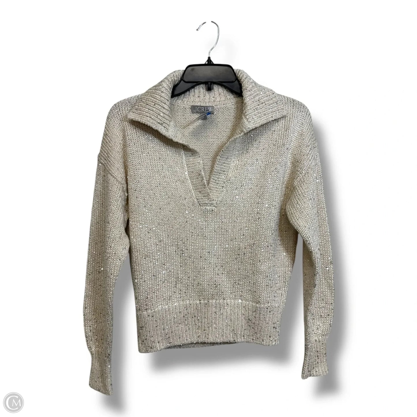 Sweater By J. Crew In Cream, Size: Xs