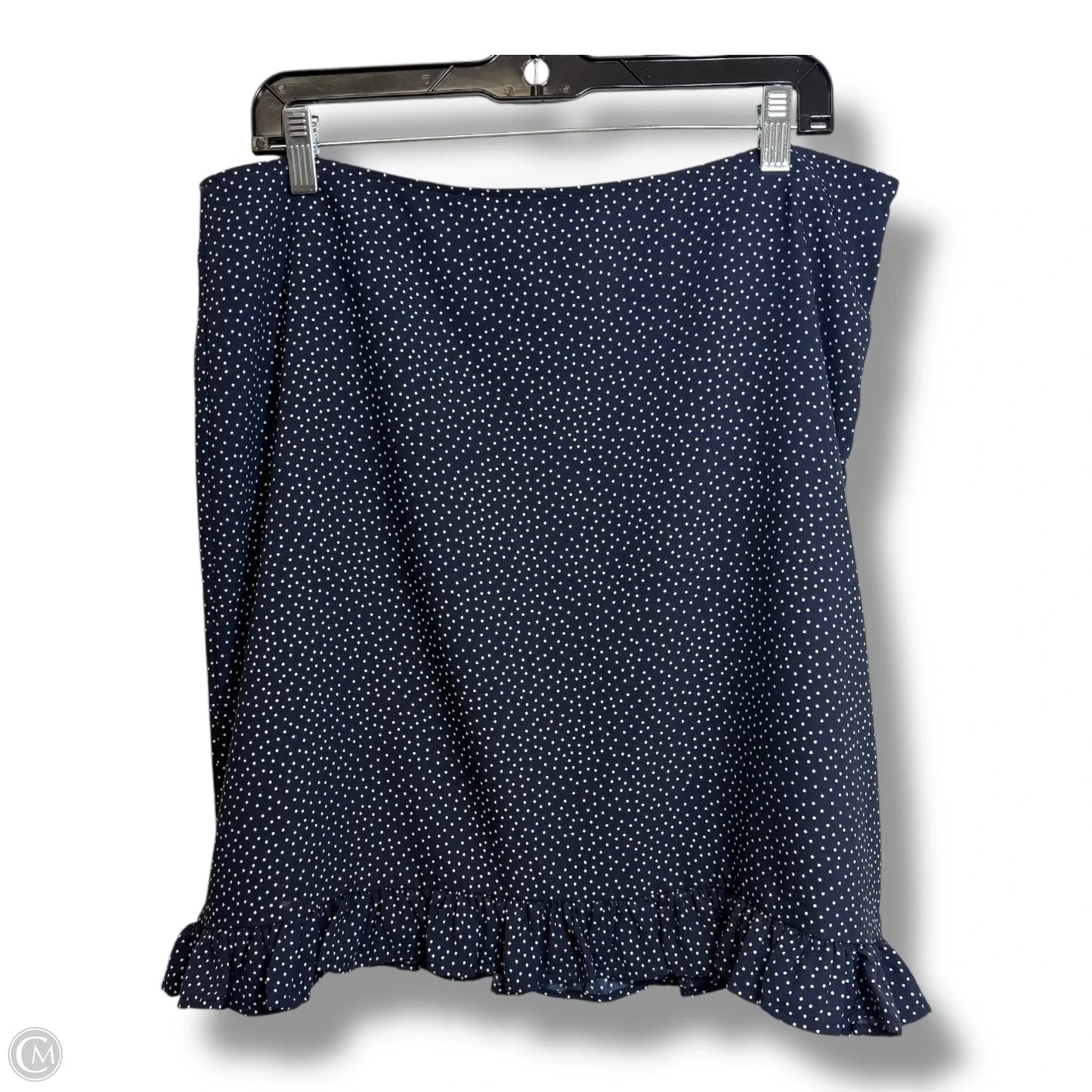 Skirt Mini & Short By Loft In Polkadot Pattern, Size: 14