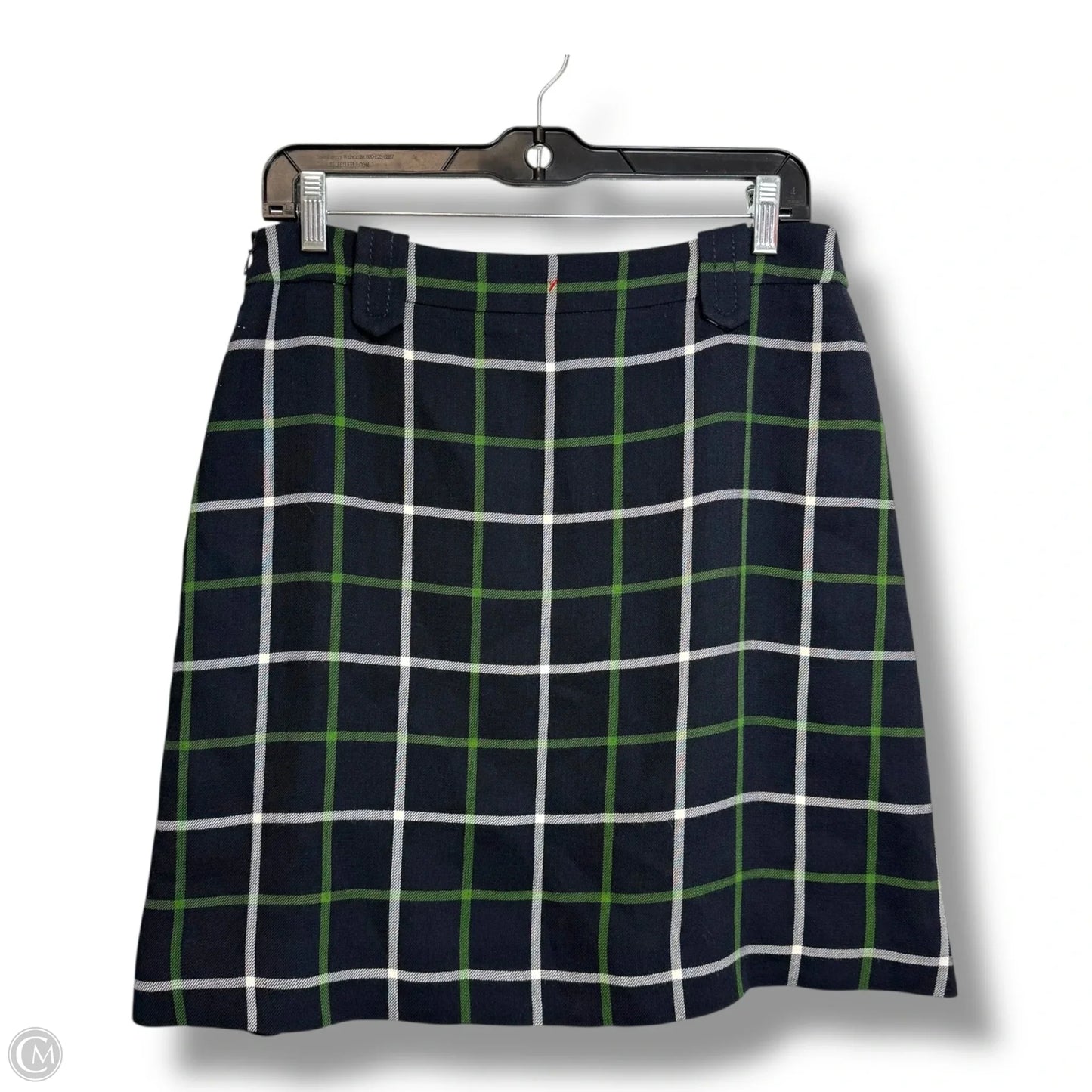 Skirt Designer By Kate Spade In Blue & Green, Size: 8