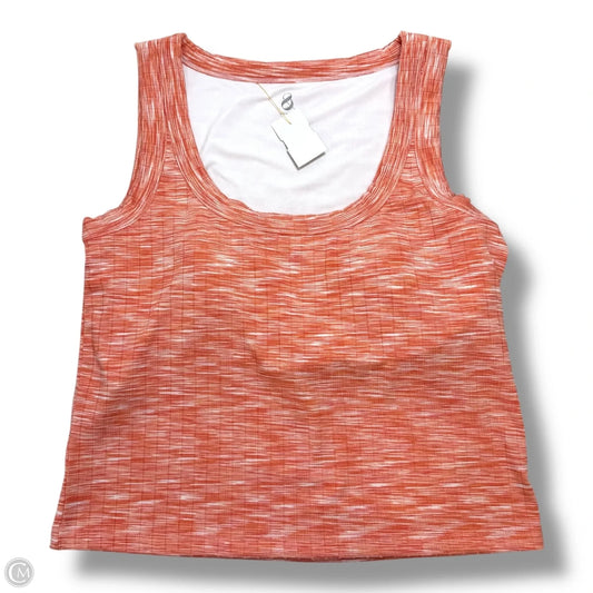Athletic Tank Top By Lou And Grey In Orange, Size: Xl