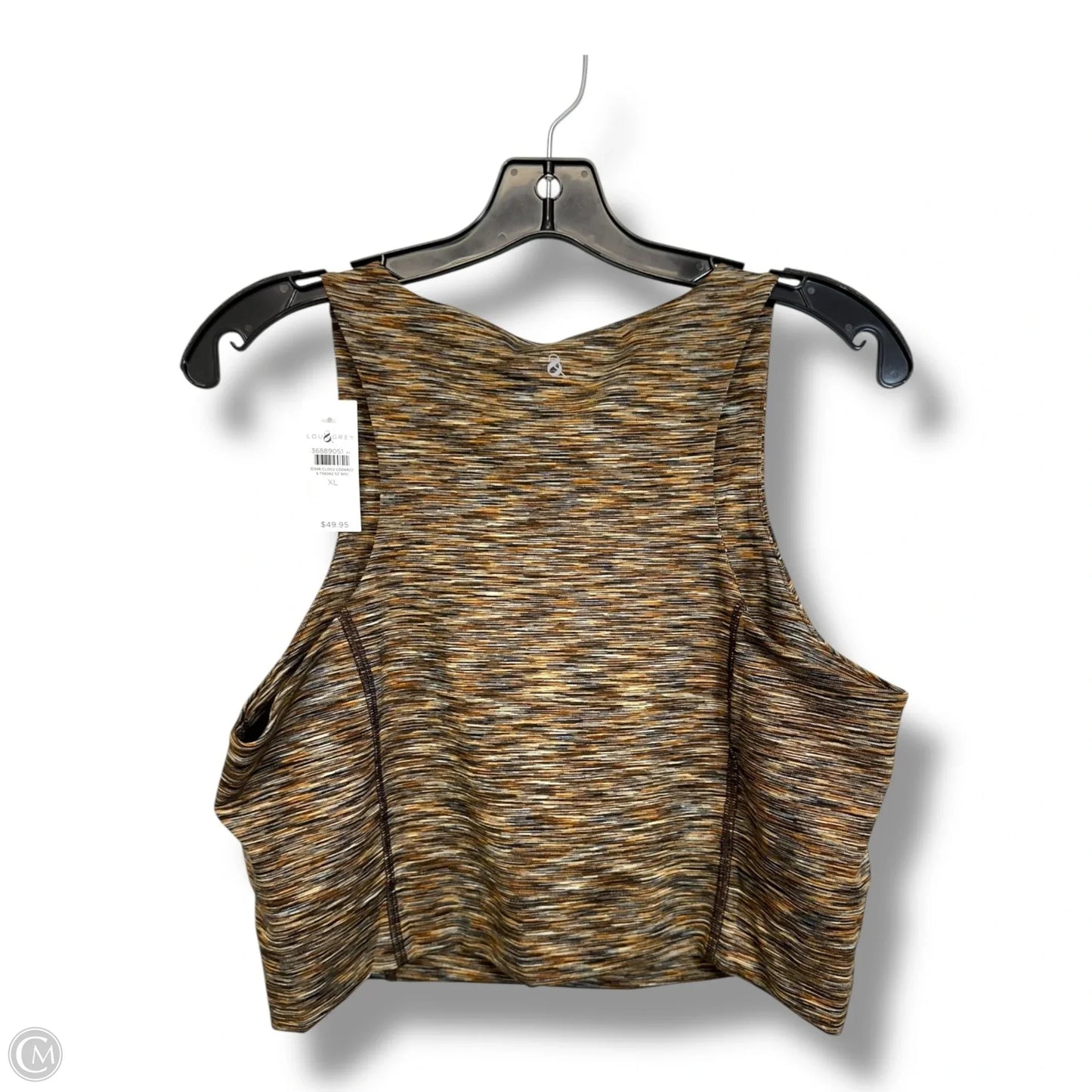 Athletic Tank Top By Lou And Grey In Brown, Size: Xl