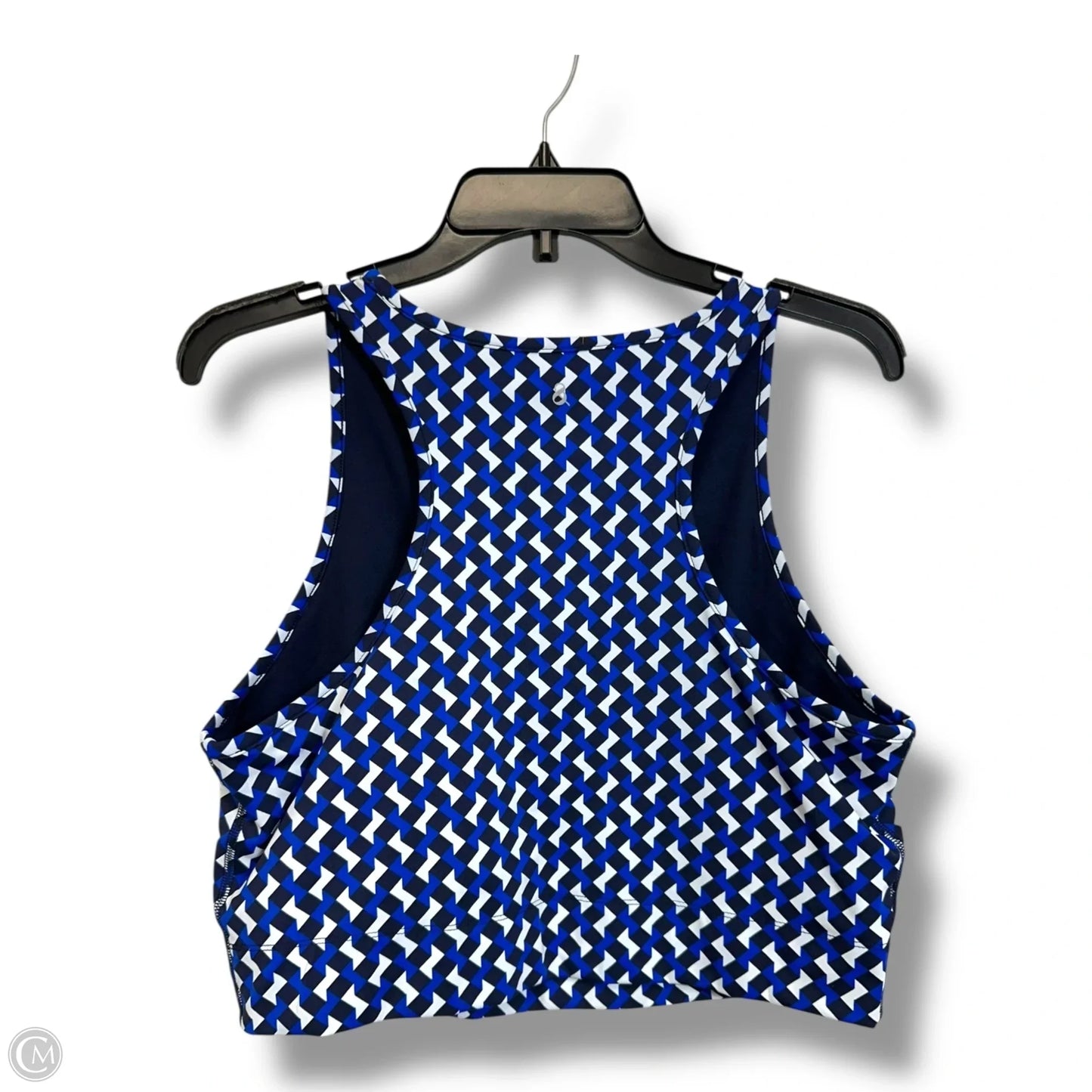 Athletic Tank Top By Lou And Grey In Blue & White, Size: Xl