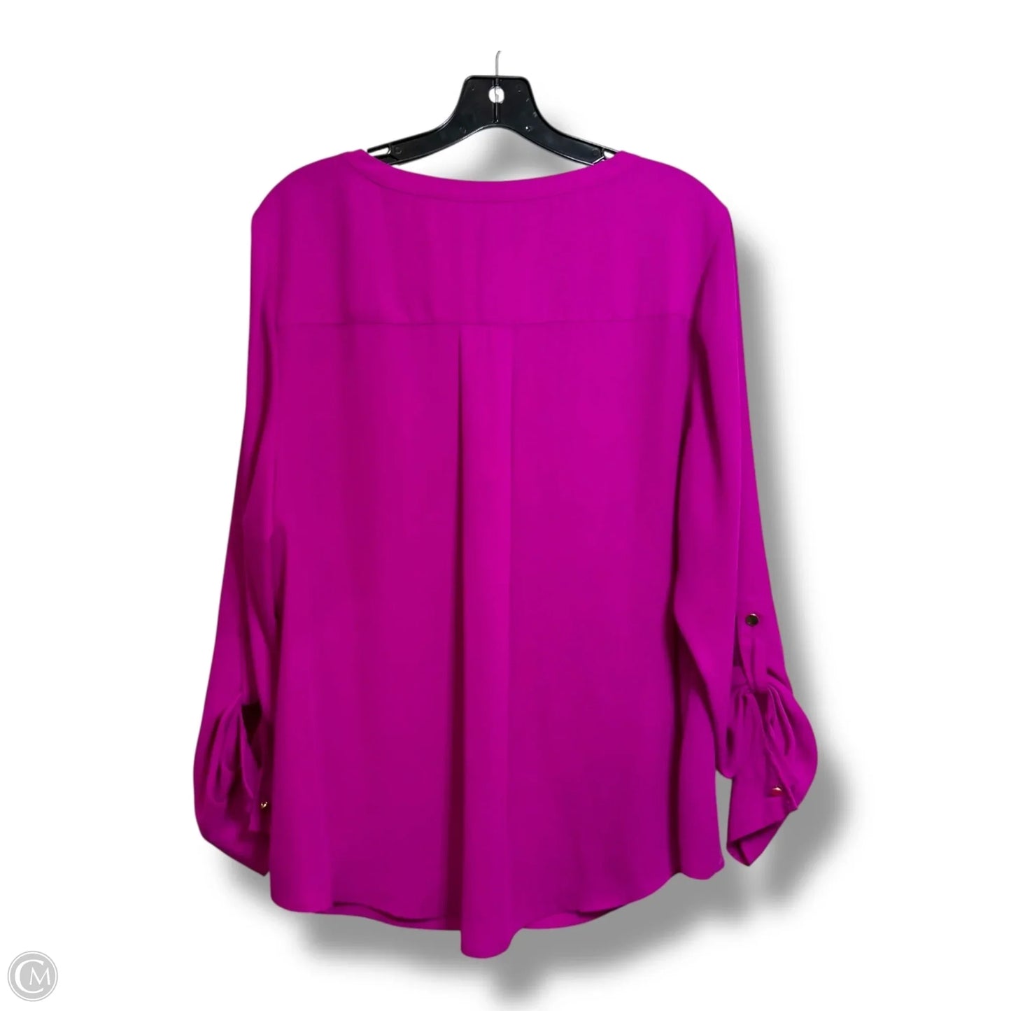 Top Long Sleeve By Inc In Pink, Size: Xl