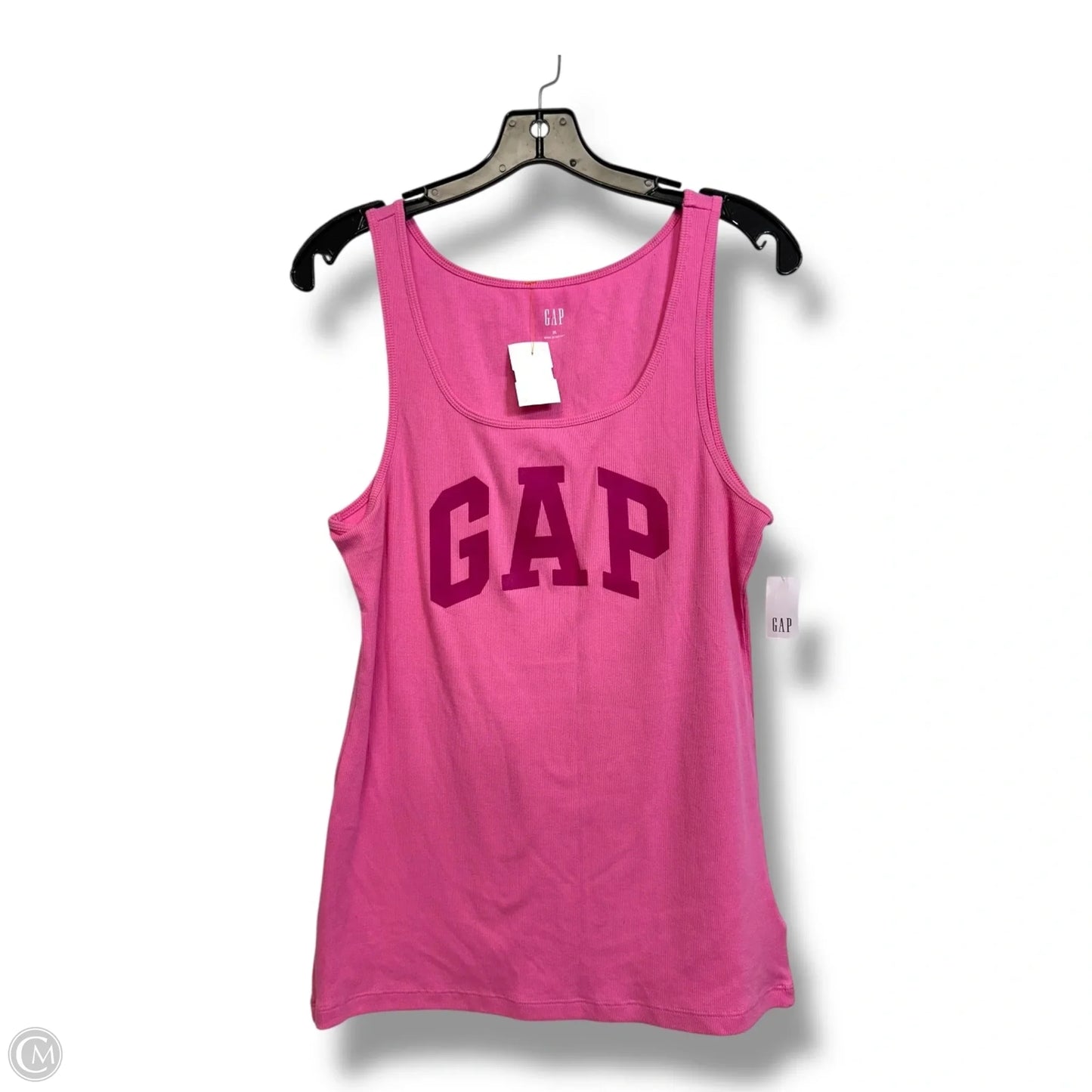 Top Sleeveless Basic By Gap In Pink, Size: Xl