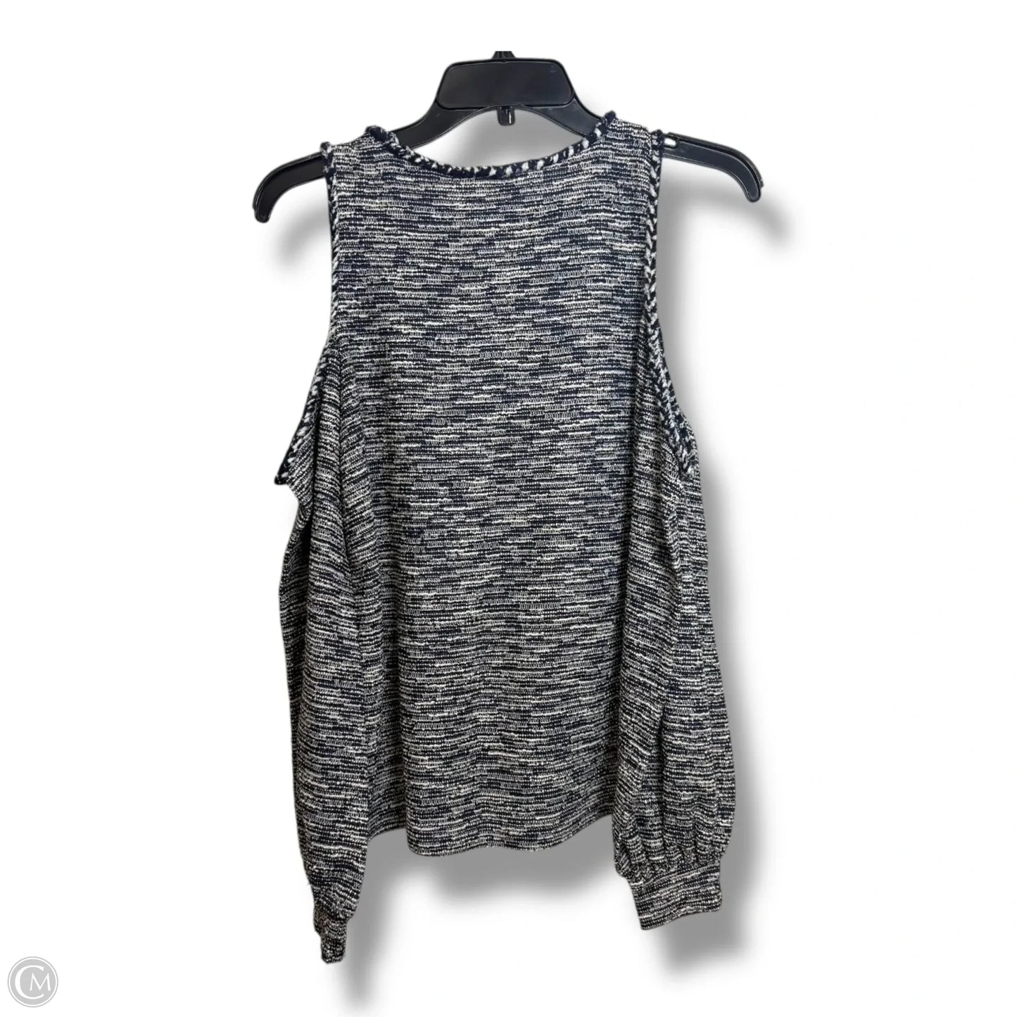 Top Sleeveless By Loft In Blue, Size: S