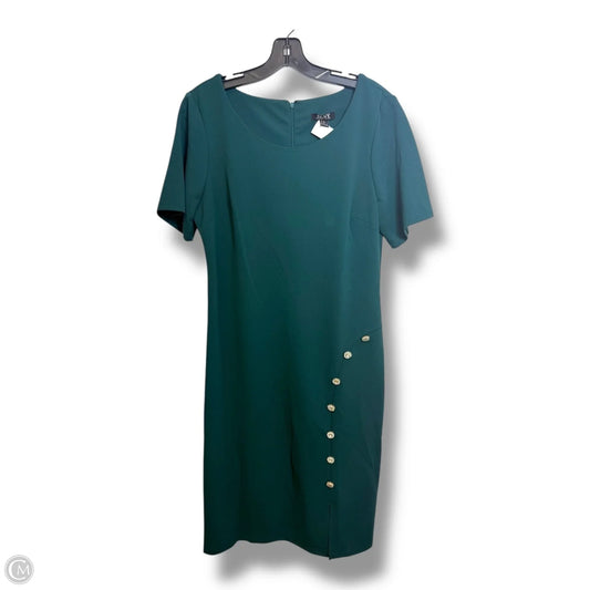 Dress Casual Midi By Sl Fashions In Green, Size: 12