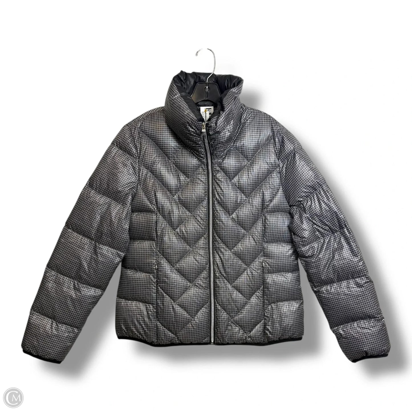 Jacket Puffer & Quilted By Guess In Grey, Size: Xl
