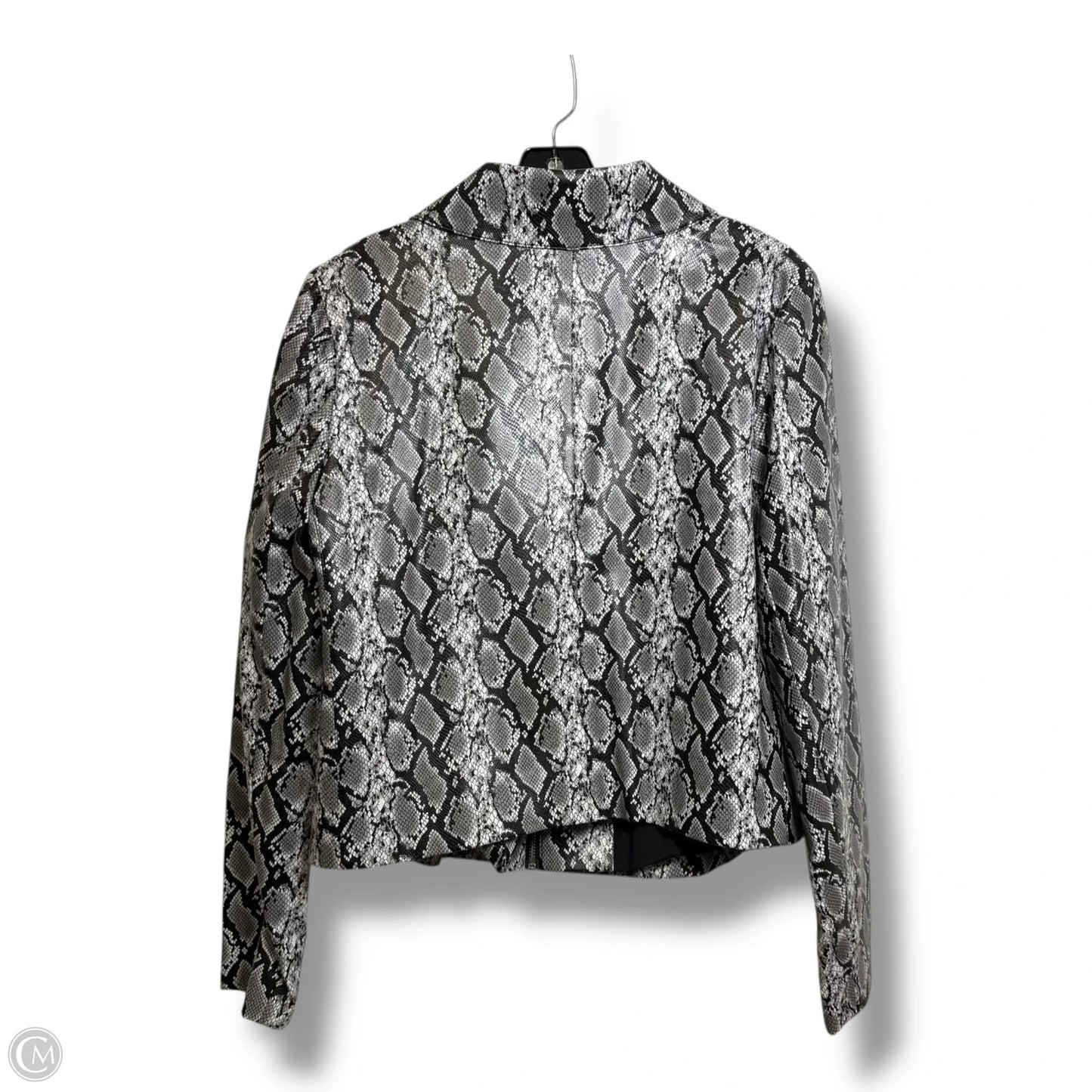 Jacket Other By Halogen In Snakeskin Print, Size: 1x