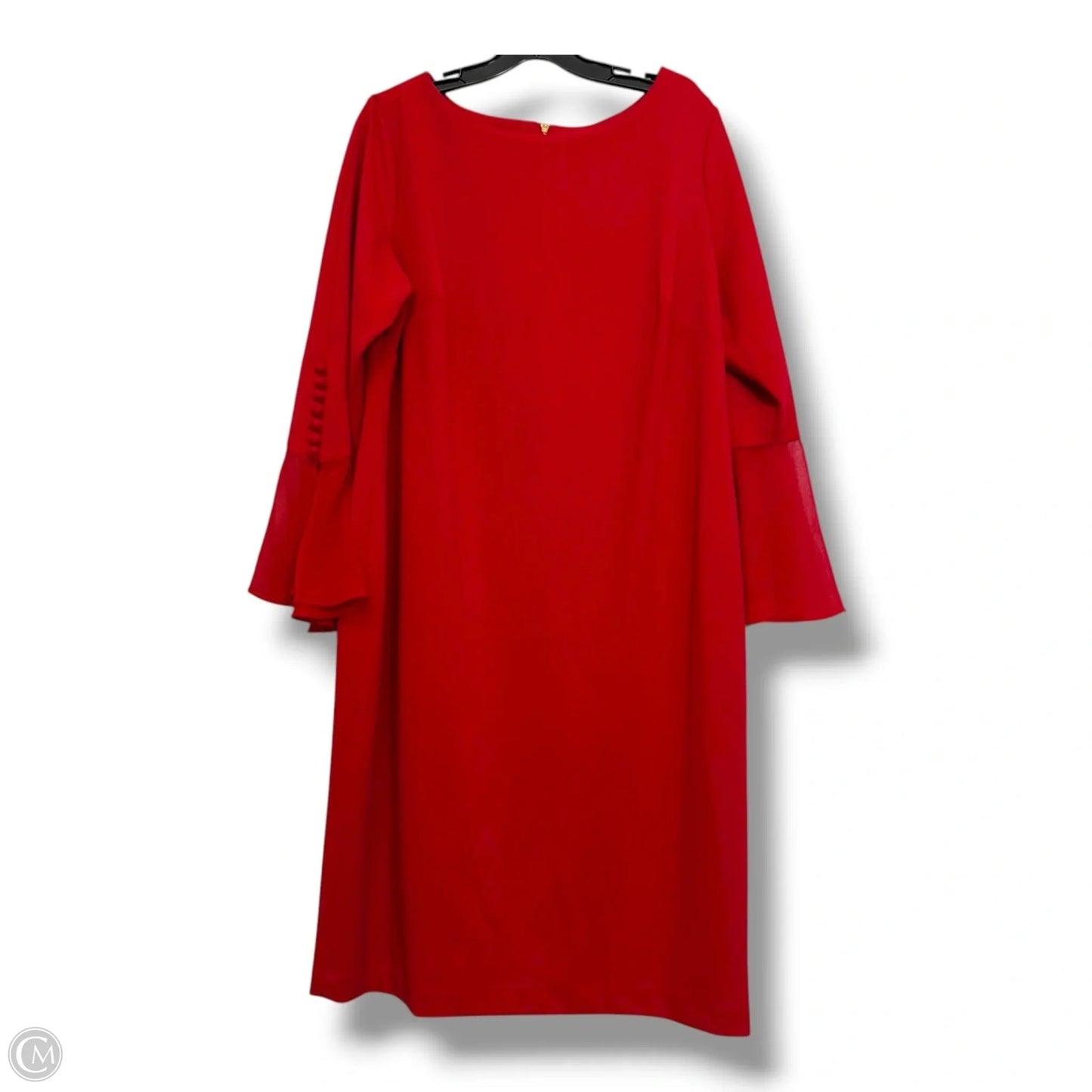 Dress Party Short By Calvin Klein In Red, Size: 16