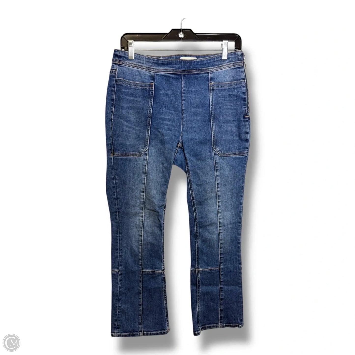 Jeans Straight By Pilcro In Blue Denim, Size: 6
