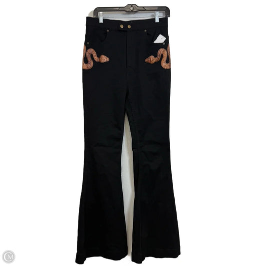 Snake Pants By Urban Outfitters In Black, Size: 6