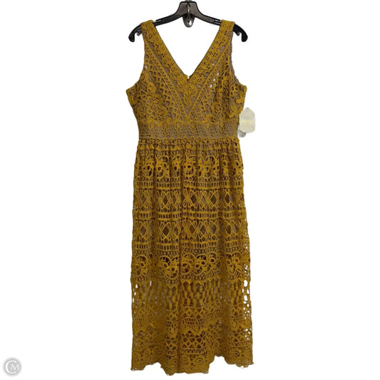 Dress Casual Maxi By Altard State In Yellow, Size: L