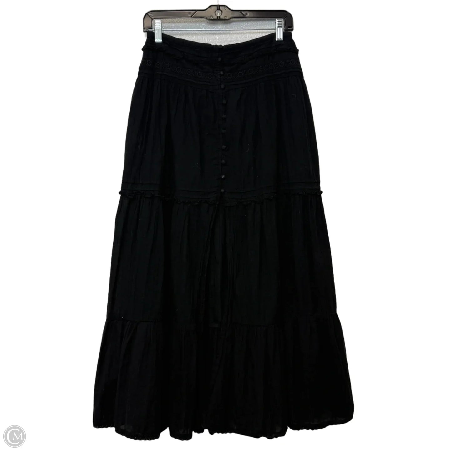 Skirt Maxi By Aerie In Black, Size: M