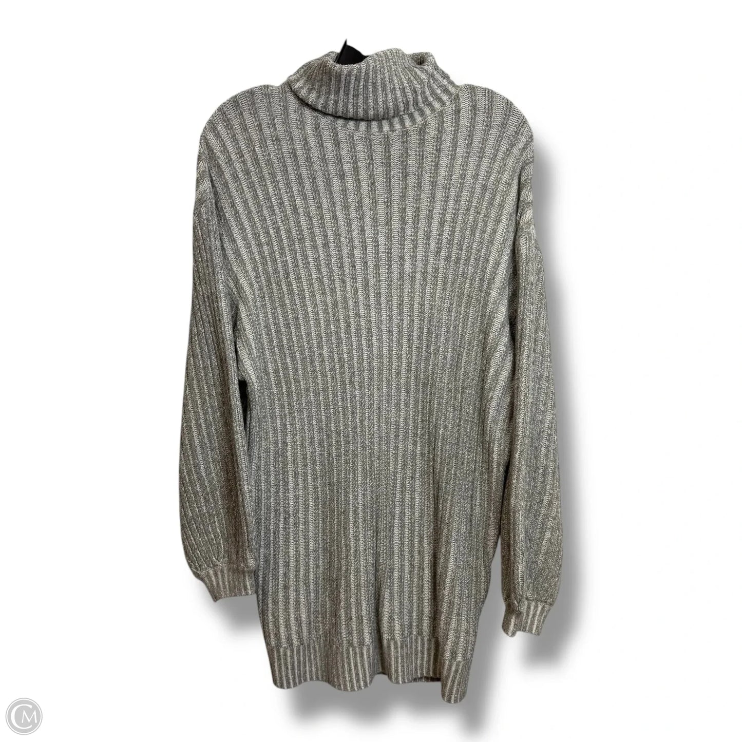 Tunic Long Sleeve By Urban Outfitters In Grey, Size: Xs