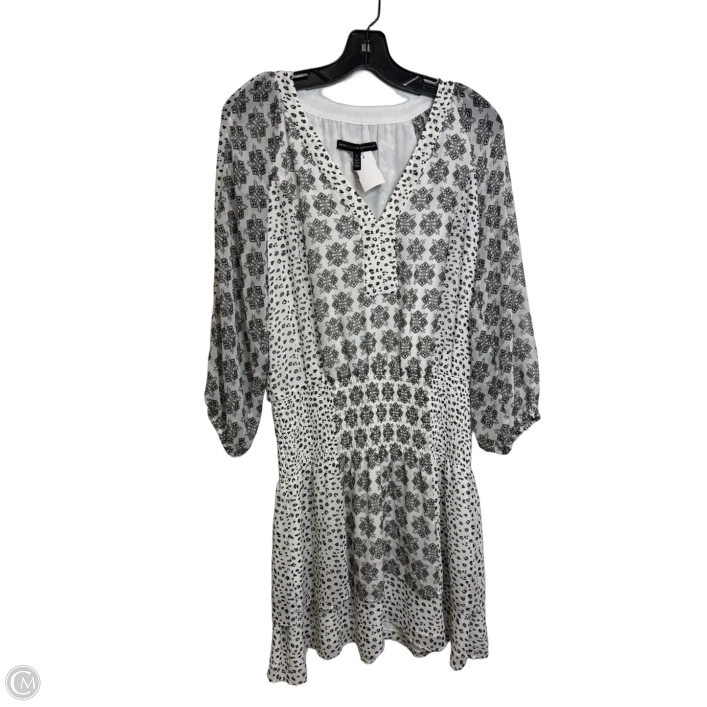 Dress Casual Short By White House Black Market In Black & White, Size: S