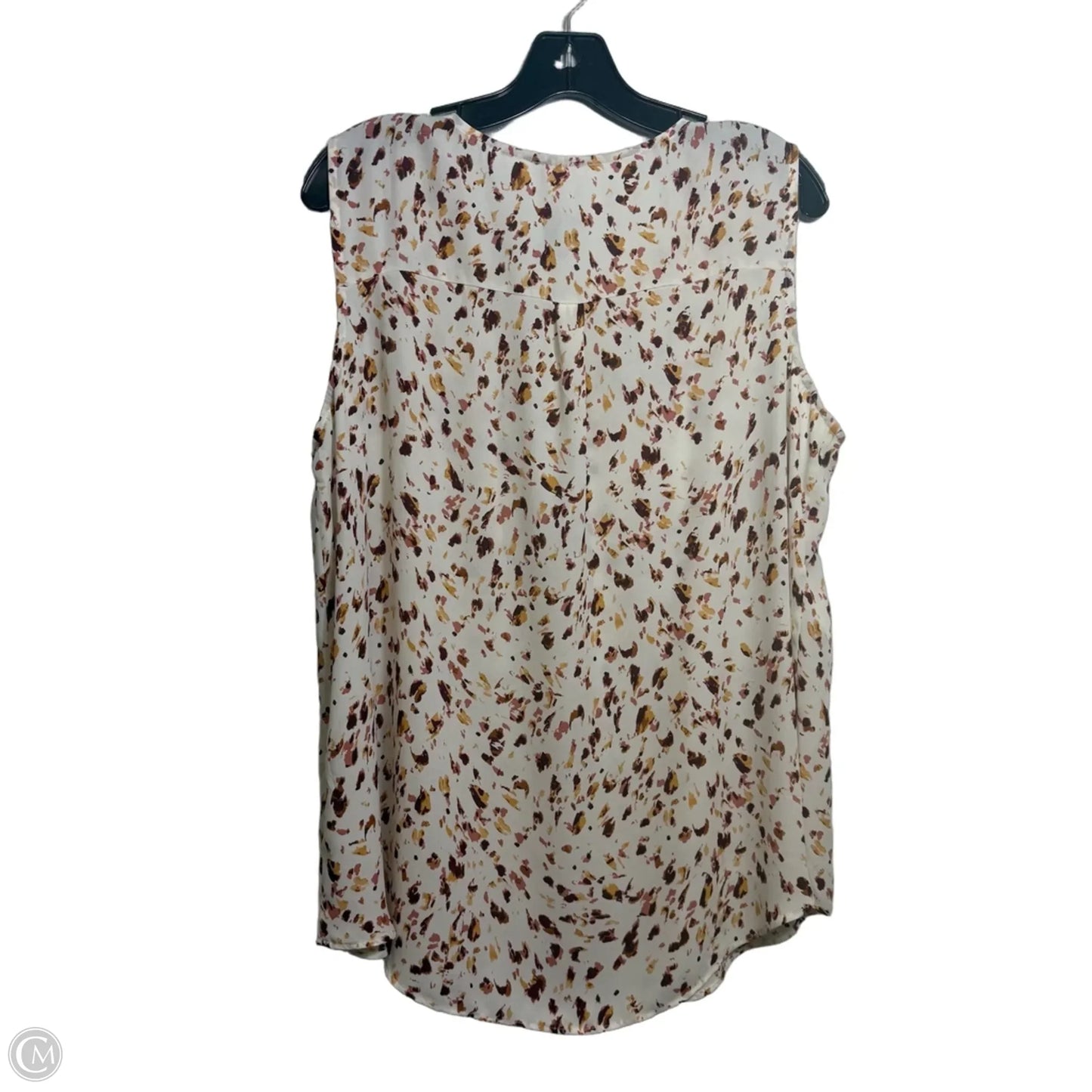 Top Sleeveless Basic By Maurices In White, Size: Xxl
