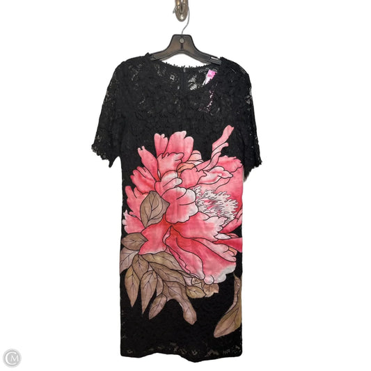 Dress Casual Short By Elliatt In Black & Pink, Size: M
