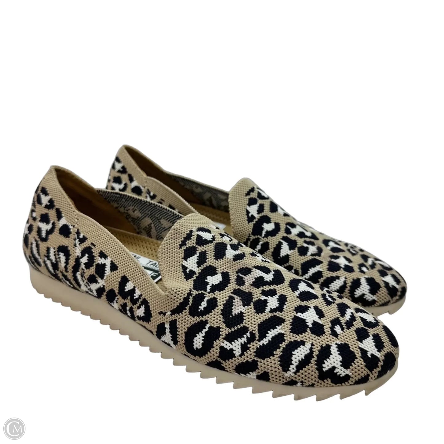 Shoes Flats By Vaneli In Animal Print, Size: 9.5