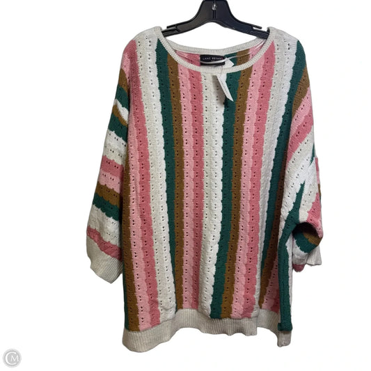 Sweater By Lane Bryant In Multi-colored, Size: 3x