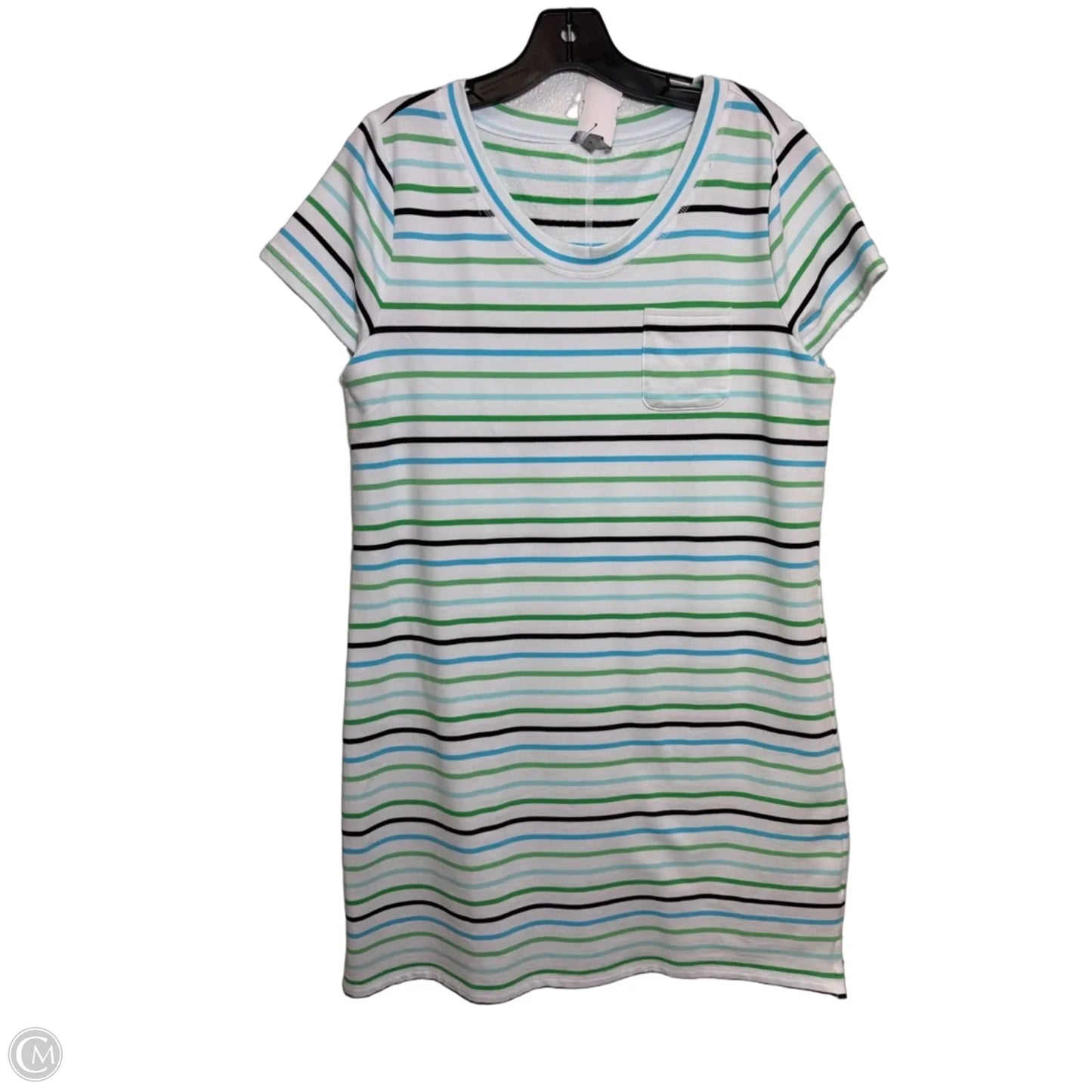 Dress Casual Short By Talbots In Striped Pattern, Size: Lp