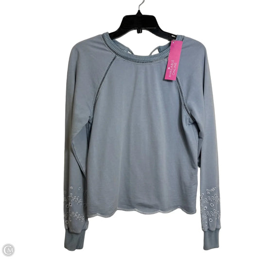 Top Long Sleeve By Anthropologie In Blue, Size: Xs