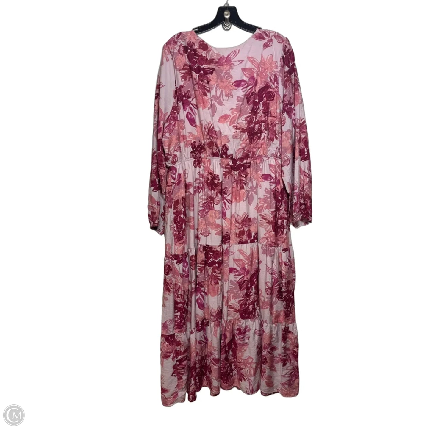 Dress Casual Maxi By Gilli In Pink, Size: 2x