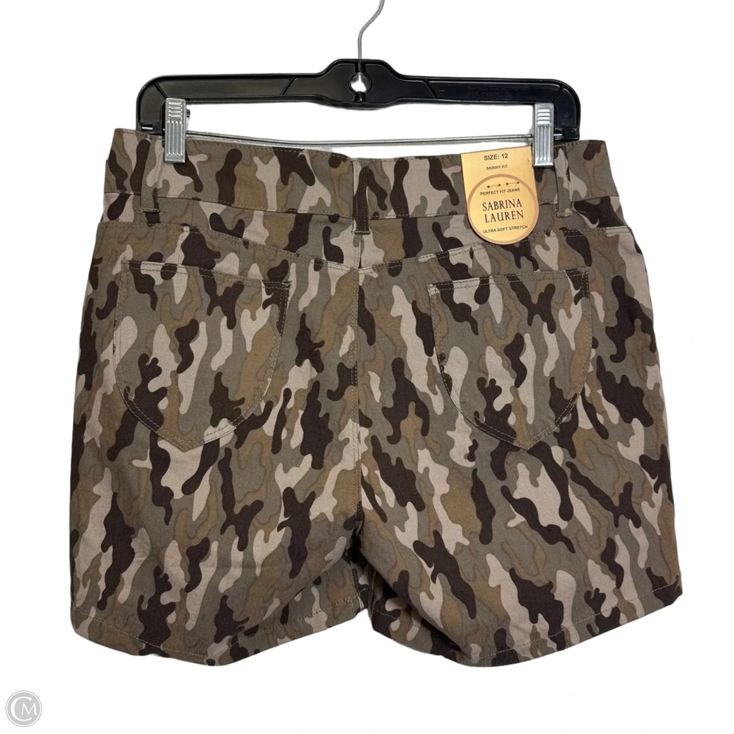 Shorts By Clothes Mentor In Camouflage Print, Size: 12