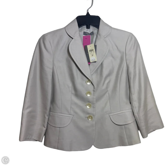 Blazer By Ann Taylor In Taupe, Size: 2p