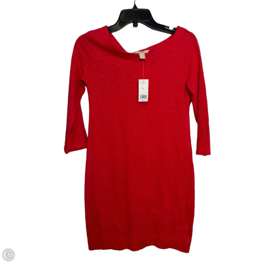 Dress Casual Short By Banana Republic In Red, Size: Xs