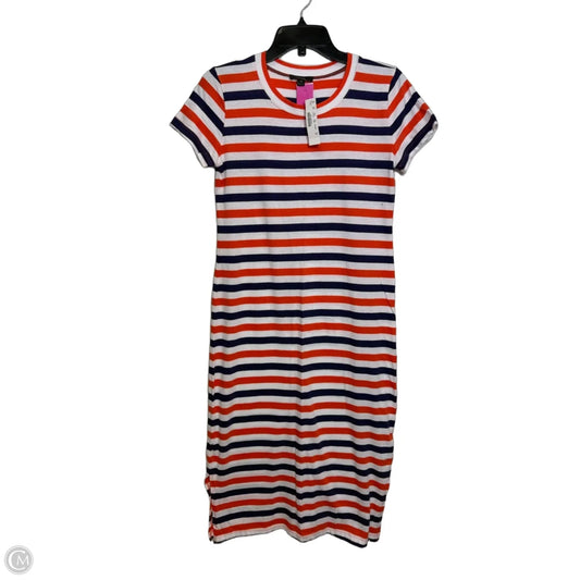 Dress Casual Maxi By J. Crew In Striped Pattern, Size: Xs