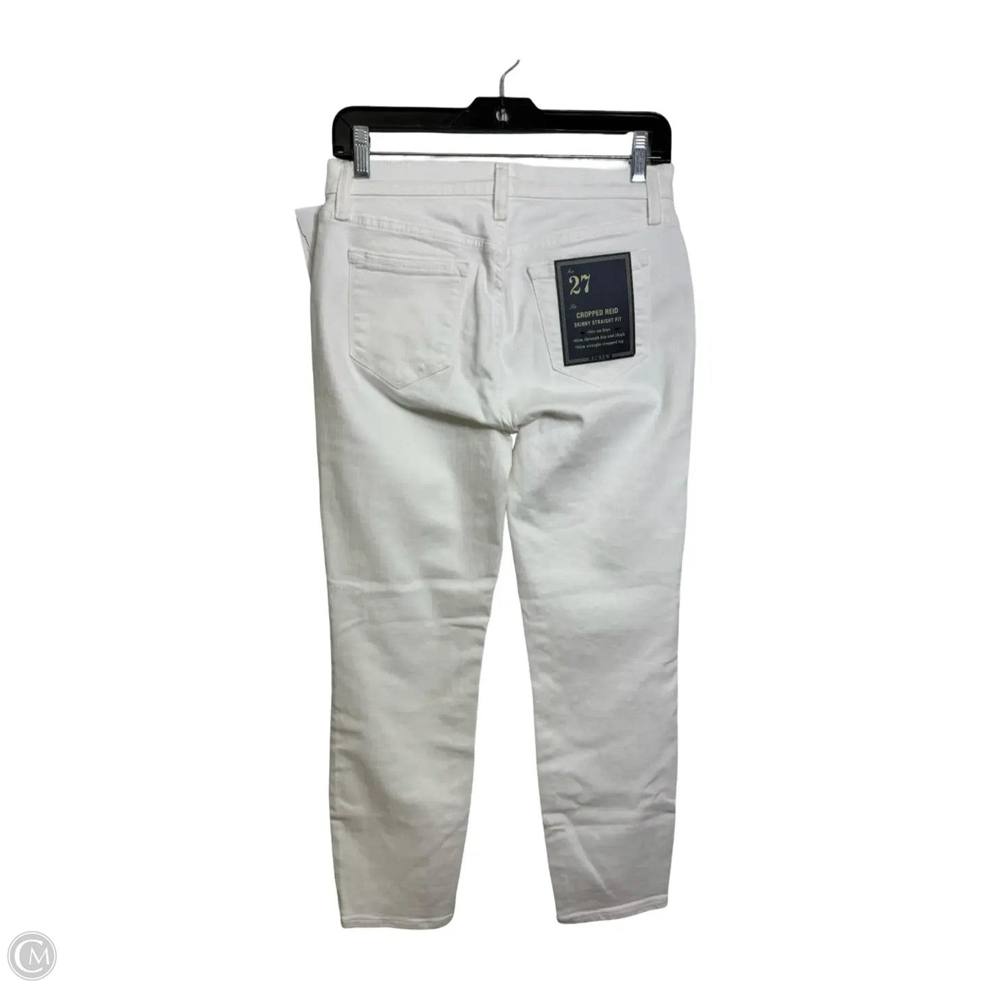 Jeans Cropped By J. Crew In White, Size: 4