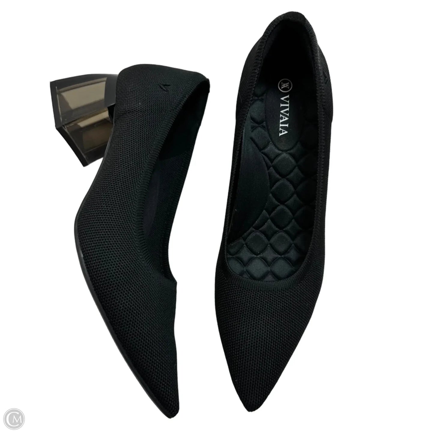 Shoes Heels Block By Vivaia In Black, Size: 9.5