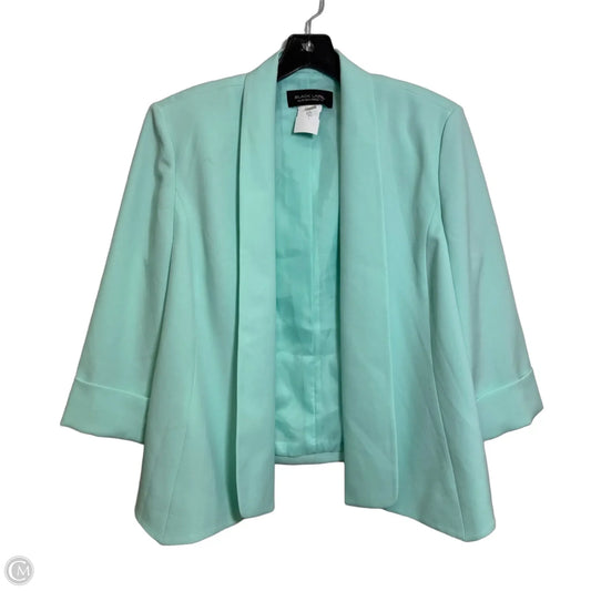 Blazer By Black Label In Aqua, Size: 14
