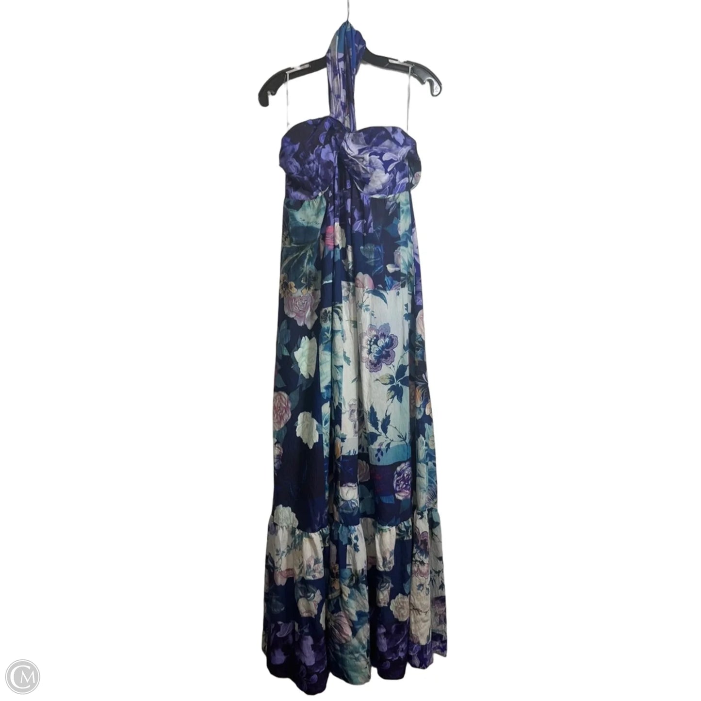 One-Shoulder Maxi Dress Casual Maxi By Maeve Anthropologie In Purple, Size: M