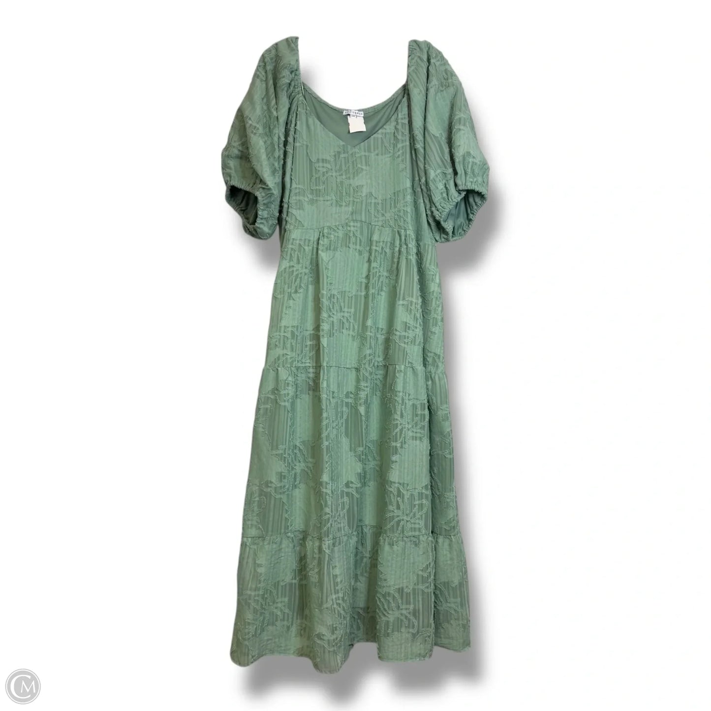 Dress Casual Maxi By Baltic Born In Green, Size: 2x