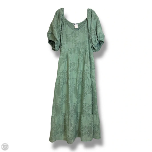 Dress Casual Maxi By Baltic Born In Green, Size: 2x