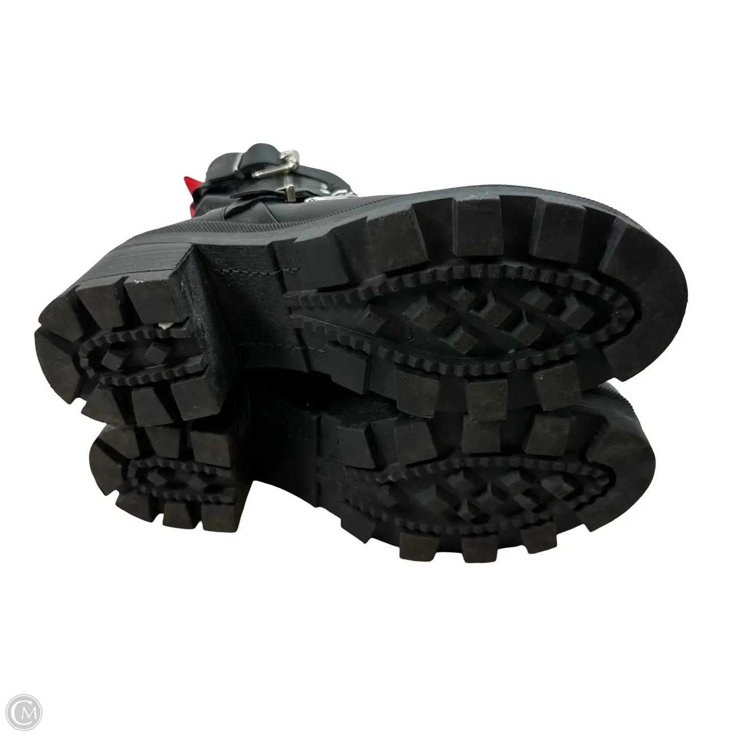 Boots Combat By Charles By Charles David In Black, Size: 7.5