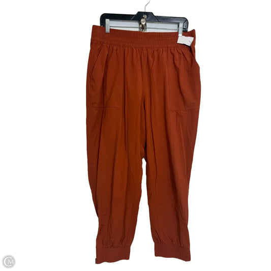 Pants Joggers By Calia In Orange, Size: Xl